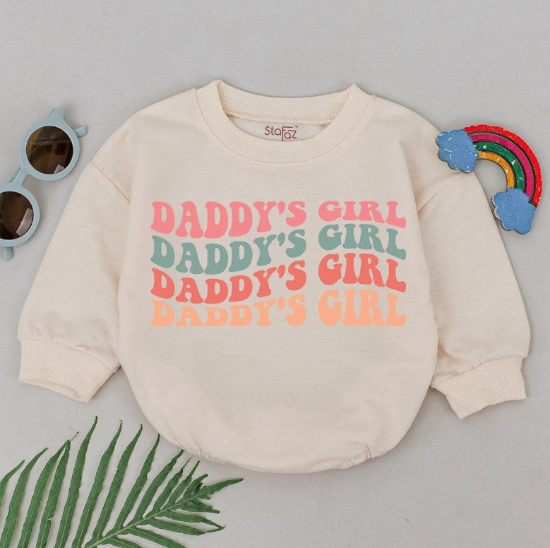 Daddy's Girl Romper - Ideal New Dad Gift, Baby Girl Outfit & Father's Day Treat