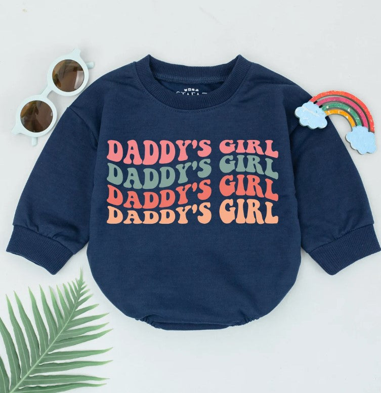 Daddy's Girl Romper - Ideal New Dad Gift, Baby Girl Outfit & Father's Day Treat