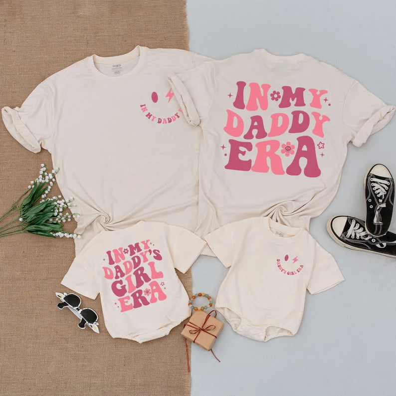 Family Matching Set, Newborn Girl Outfit, Best Dad Tee, Baby Shower Gift