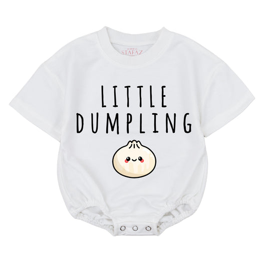 Lil Dumpling First Birthday Romper: Newborn to Toddler Vegan Outfits