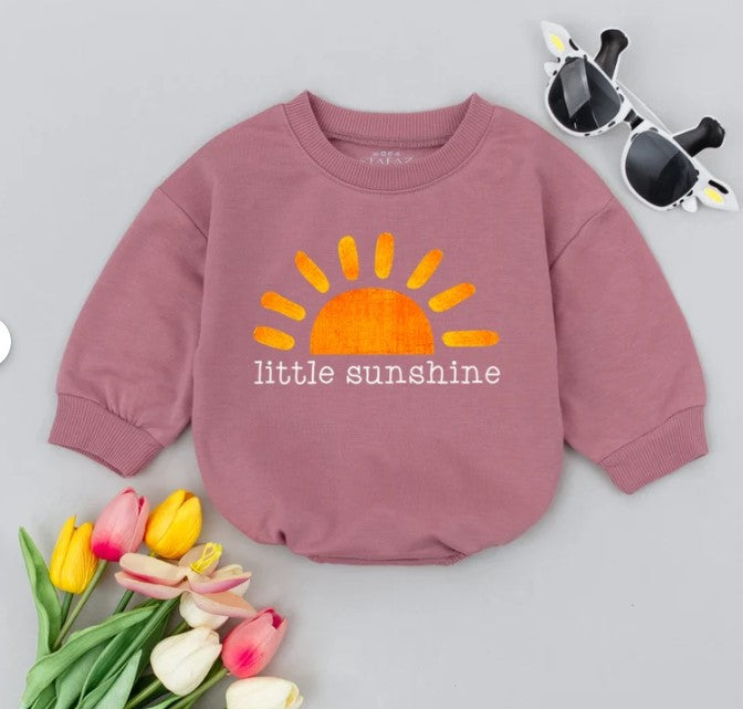 Sunshine Baby Romper: Unisex, Boho & Hipster Style - Perfect Baby Shower Gift