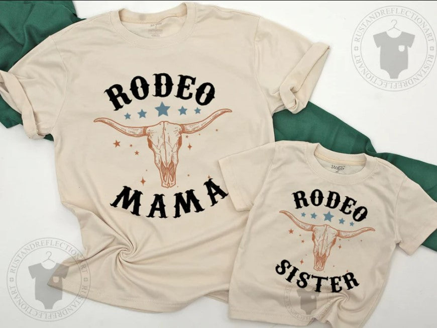 1st Rodeo Birthday Outfit: Cowgirl Shirt for Baby Girls and Cowboy Boys