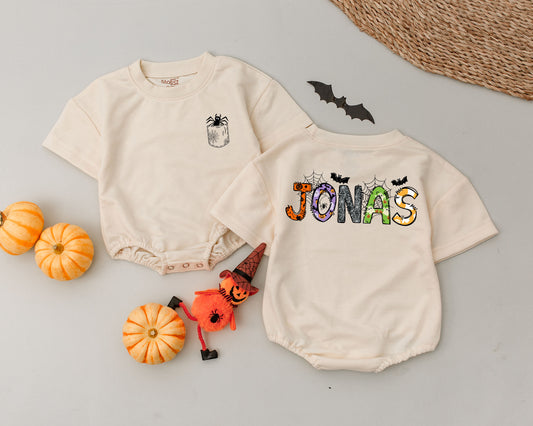 Spooky Dude My First Halloween Personalized Romper - Newborn to 1st Birthday