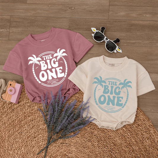 The Big One Sun & Surf Bubble Romper: Ideal Baby's 1st Birthday Outfit