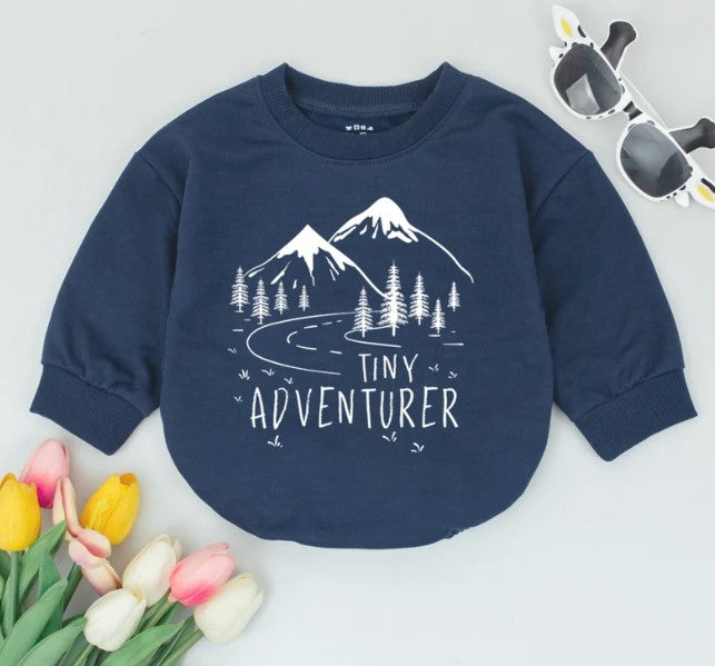 Tiny Adventurer: Baby's First Trip Outfit, Camping & Hiking Bodysuit