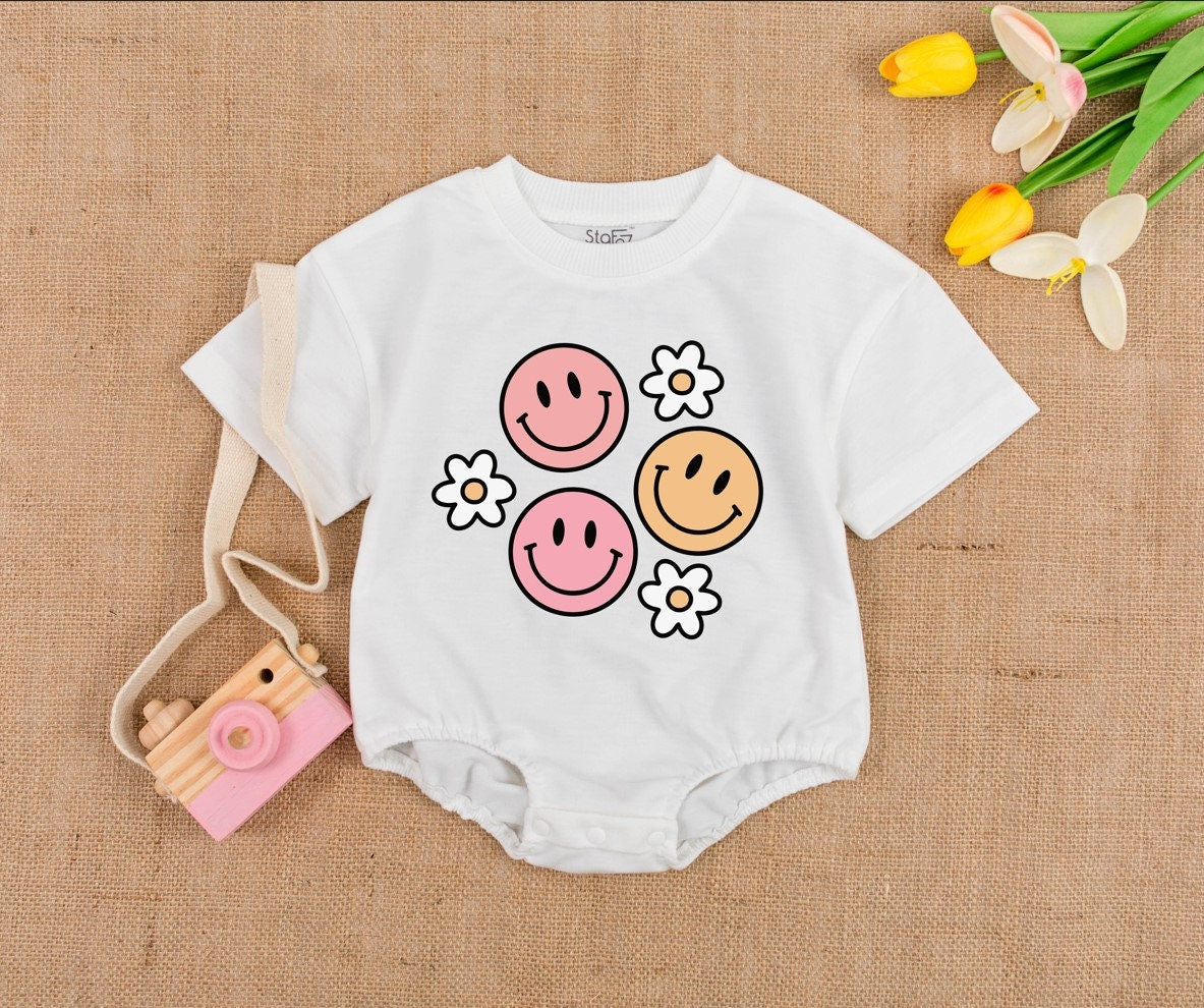 Hi I'm New Here Baby Romper Adorable Newborn Bodysuit Soft Cotton Take Home Outfit Infant Coming Home Clothes New Baby Shower Gift