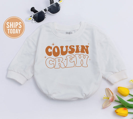 Retro Boho Cousin Bodysuit - Cute Baby Jumpsuit Gift Idea