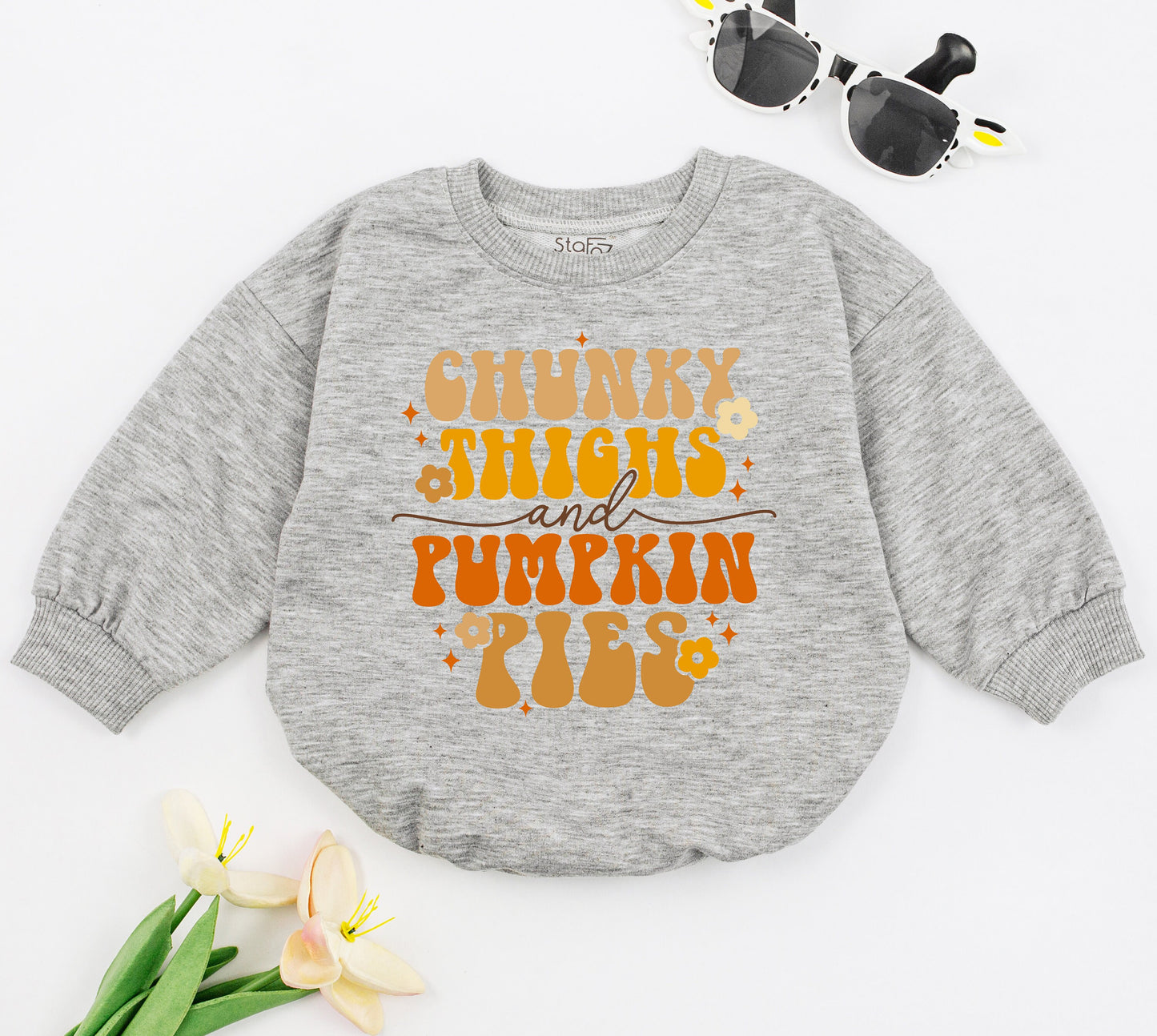 Half Way to One Birthday Baby Romper Cute Retro Six Month Outfit Adorable Baby Gift for Almost One Year Old Celebration Clothes