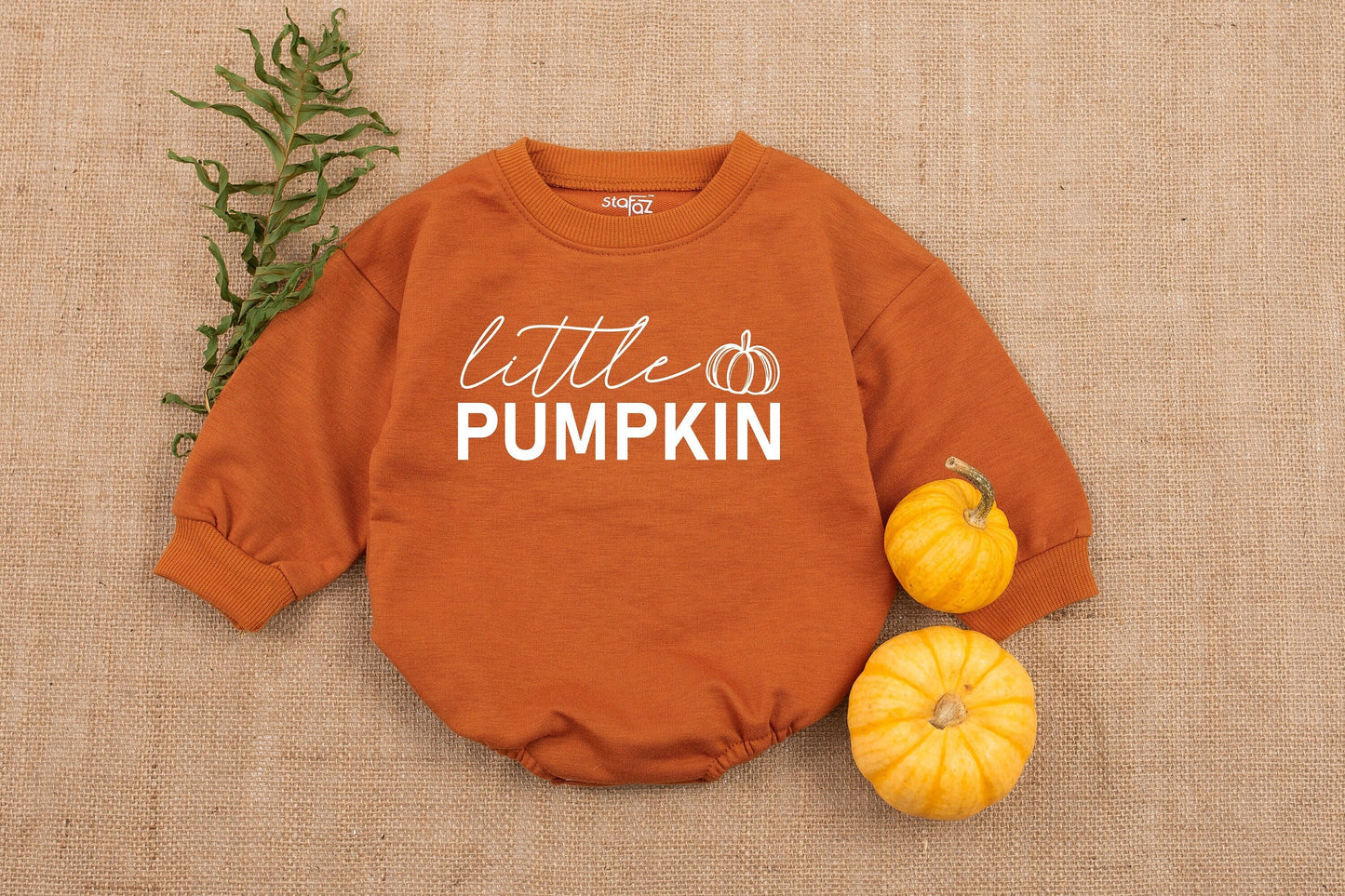 Adorable Little Pumpkin Baby Romper Fall Bodysuit for Baby Girl Boy First Halloween Thanksgiving Outfit Baby Shower Gift