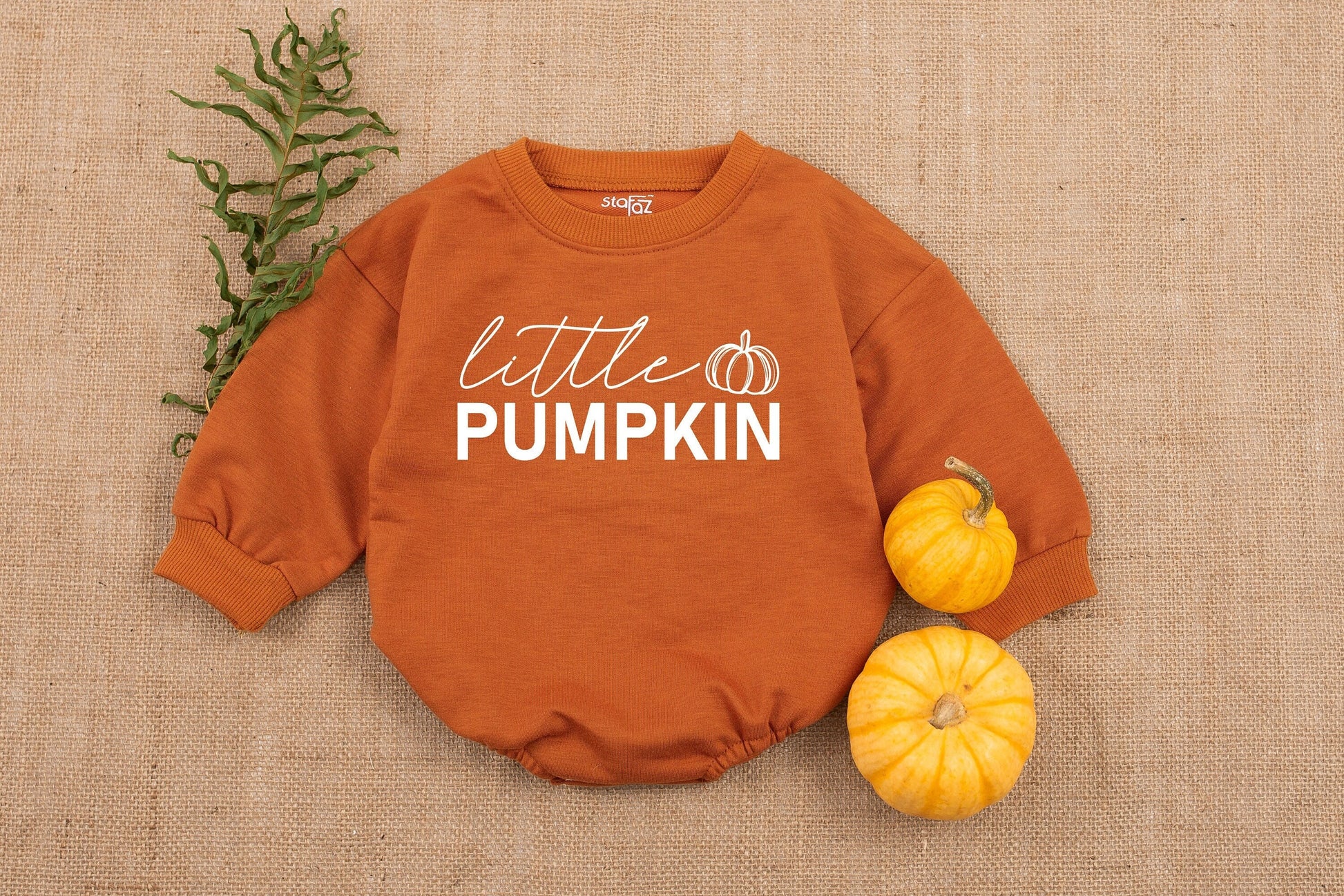 Adorable Little Pumpkin Baby Romper Fall Bodysuit for Baby Girl Boy First Halloween Thanksgiving Outfit Baby Shower Gift