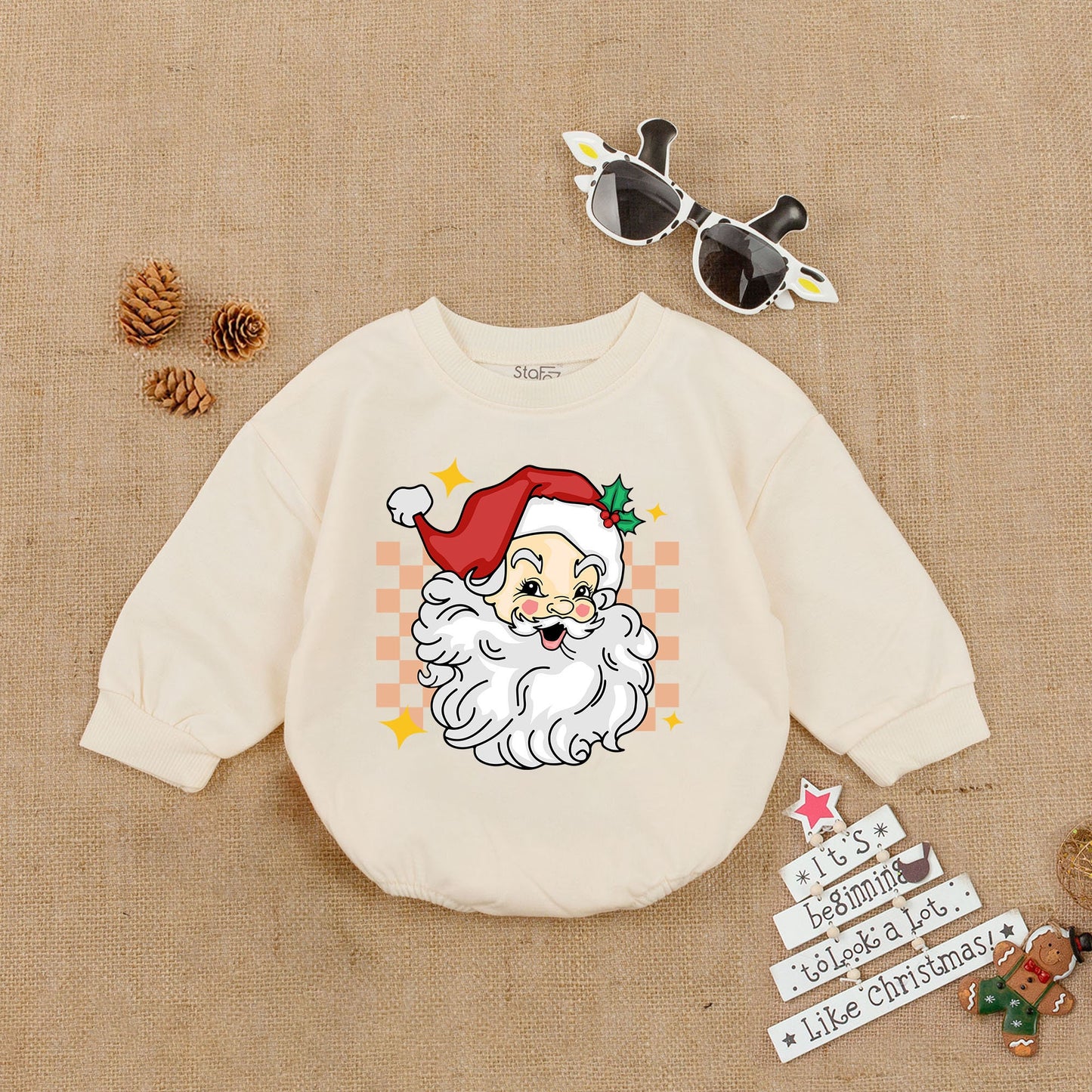 Funny Homemade Rolls Retro Natural Baby Romper Bodysuit for Autumn Fall Thanksgiving Day Toddler Kids Clothes Baby Shower Gift Idea Cute Chunky Outfit