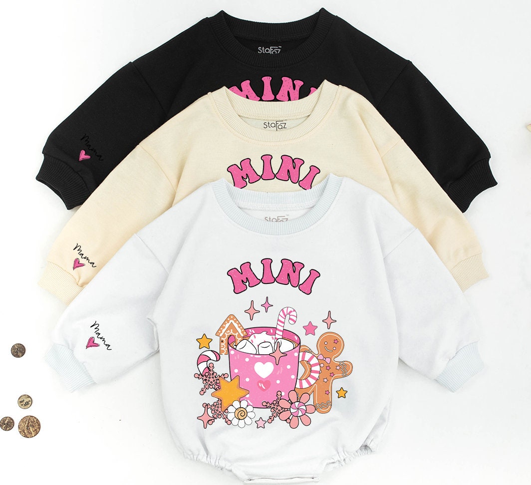 Mama and Mini Matching Christmas Sweatshirt Cozy Winter Family Outfits Perfect Mommy and Me Holiday Gift