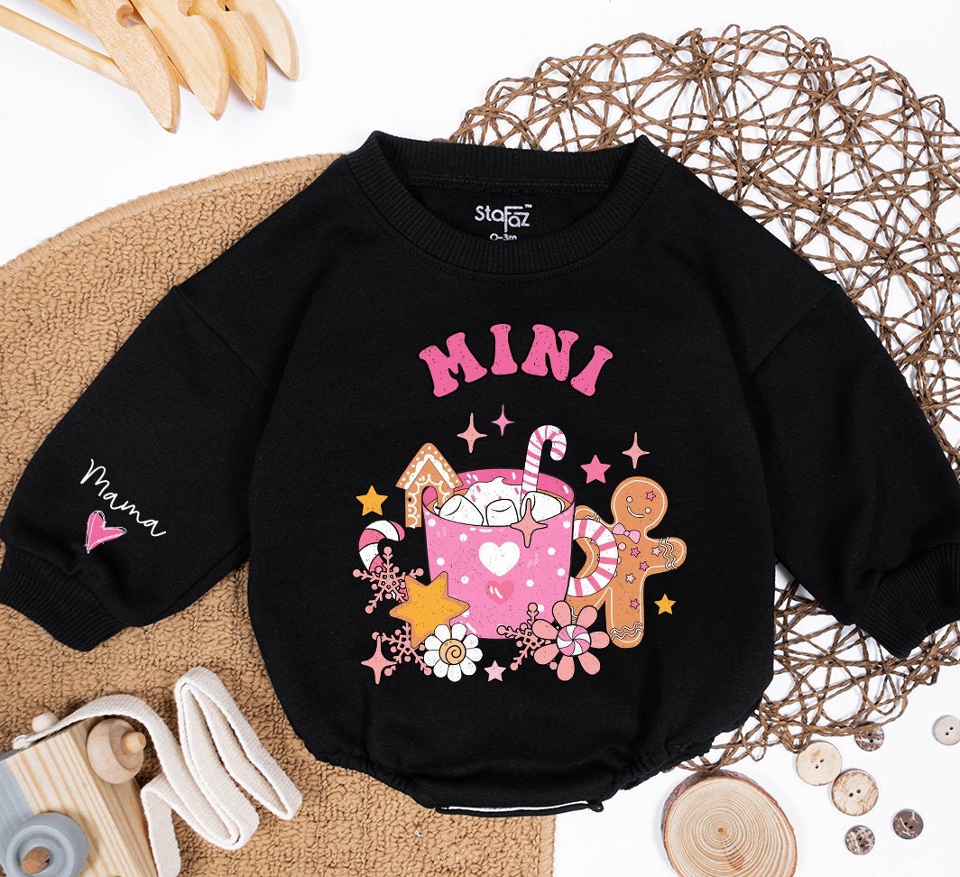 Mama and Mini Matching Christmas Sweatshirt Cozy Winter Family Outfits Perfect Mommy and Me Holiday Gift