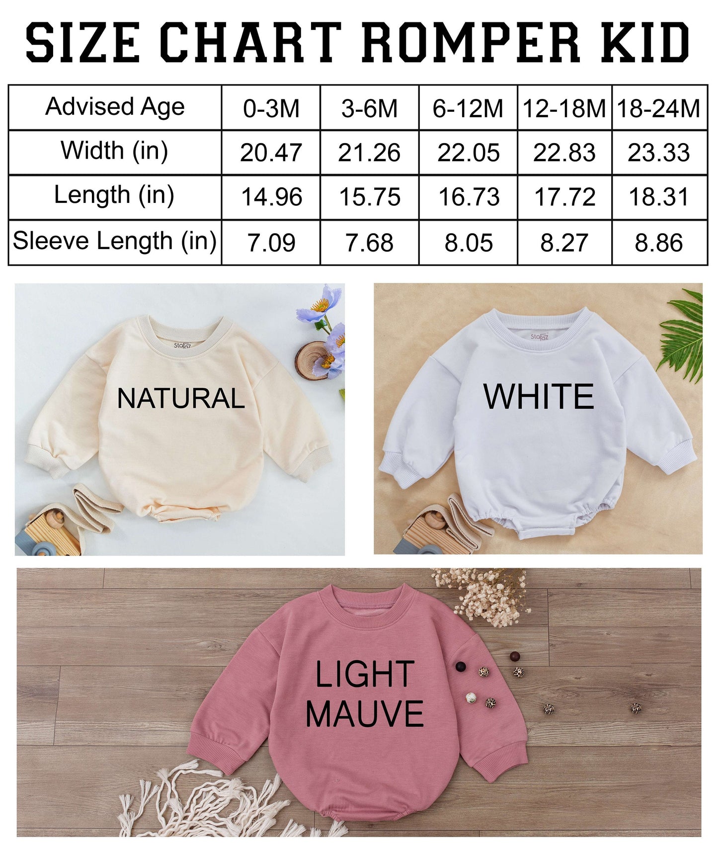 Personalized Elephant Baby Romper for First Mother's Day Gift