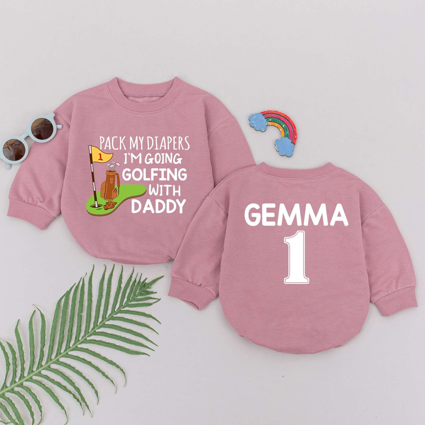 Daddy's Golf Buddy Romper - Perfect Baby Gift for Father's Day