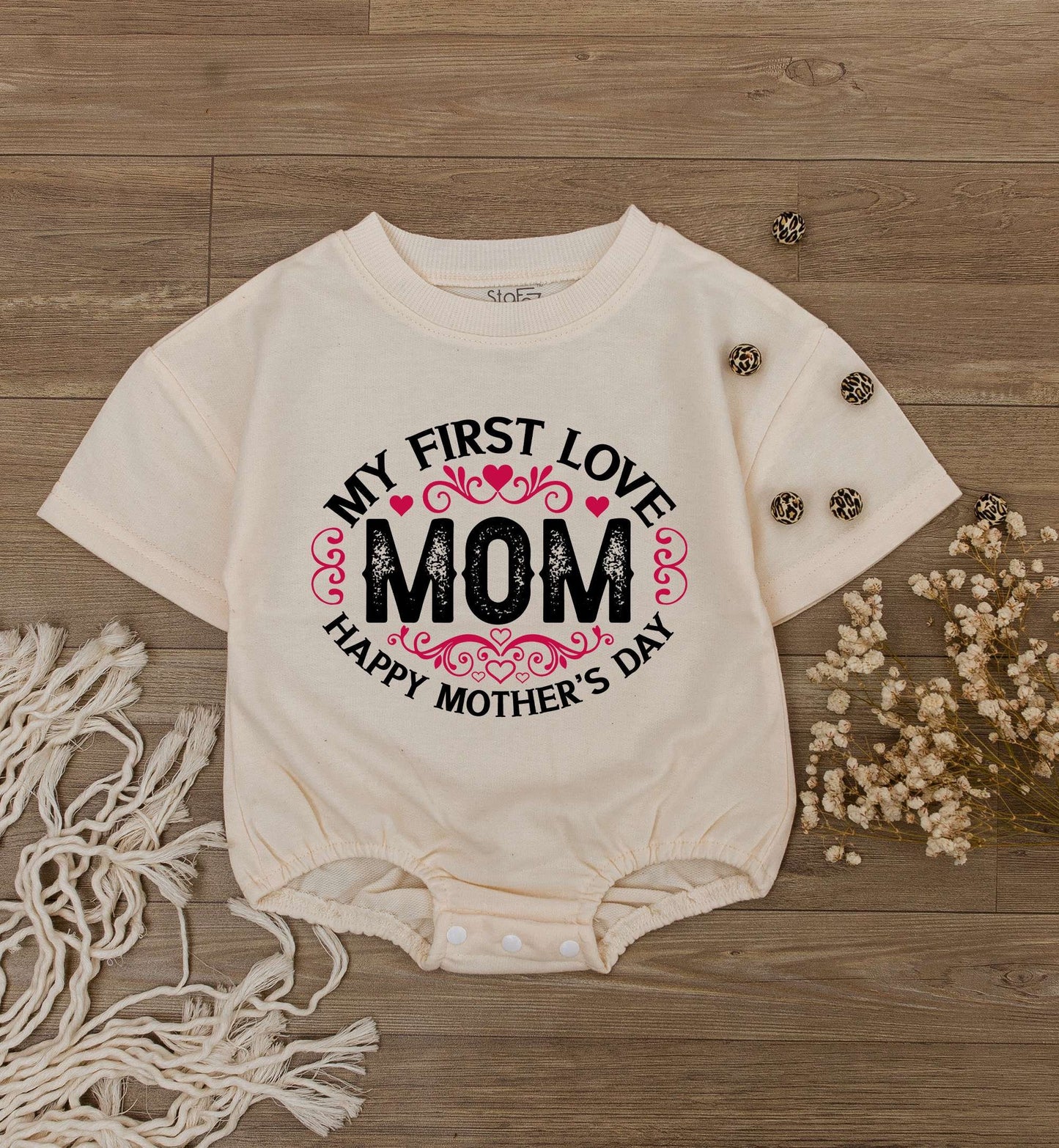 My First Mother's Day Baby Outfit: Cute Romper & Bodysuit Gift