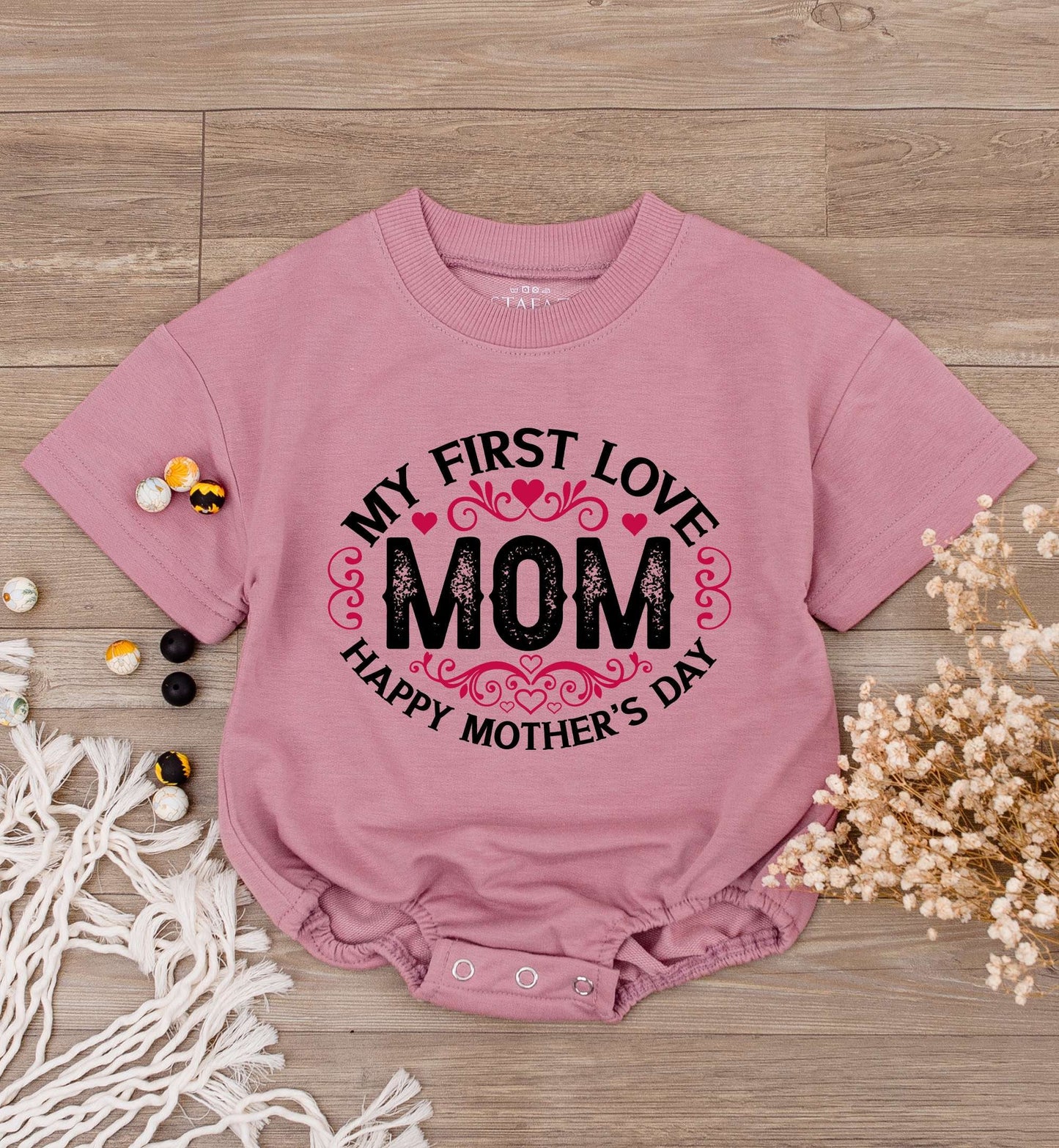 My First Mother's Day Baby Outfit: Cute Romper & Bodysuit Gift