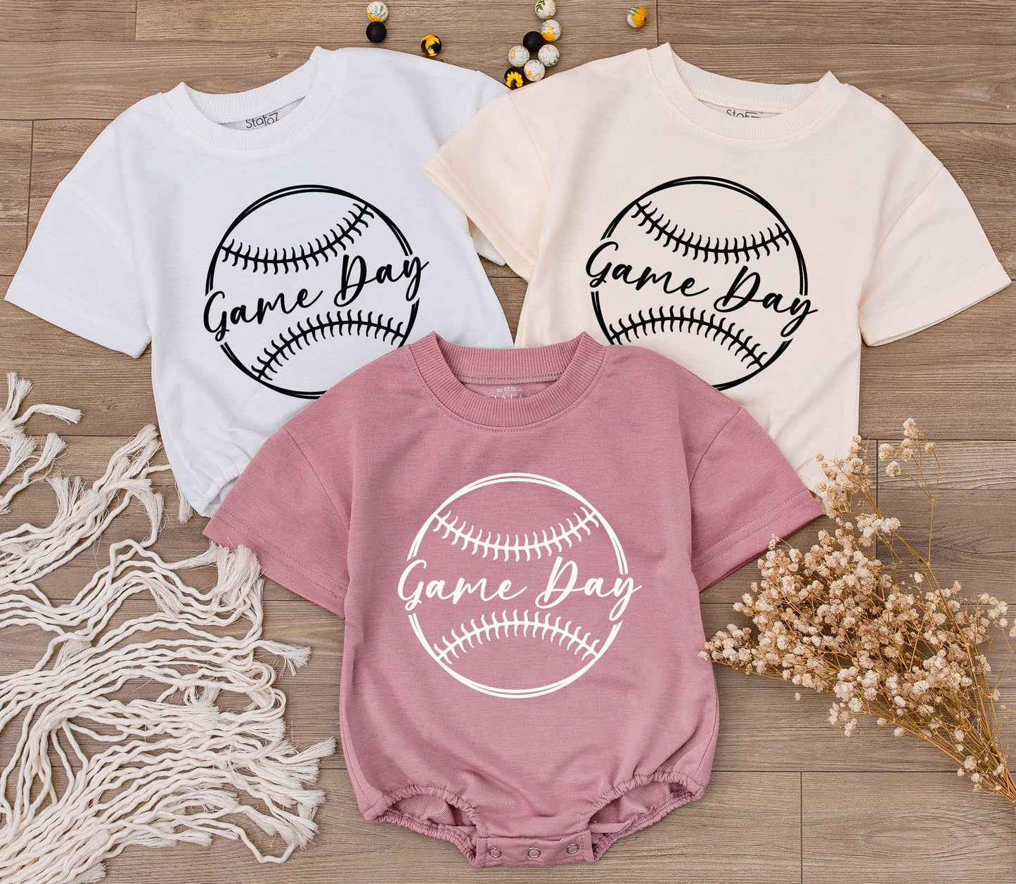 Adorable Retro Baseball Game Day Romper Bubble Romper for Baby Boy Girl Short Sleeve Summer Infant Bodysuit Outfit Baby Shower Gift Idea