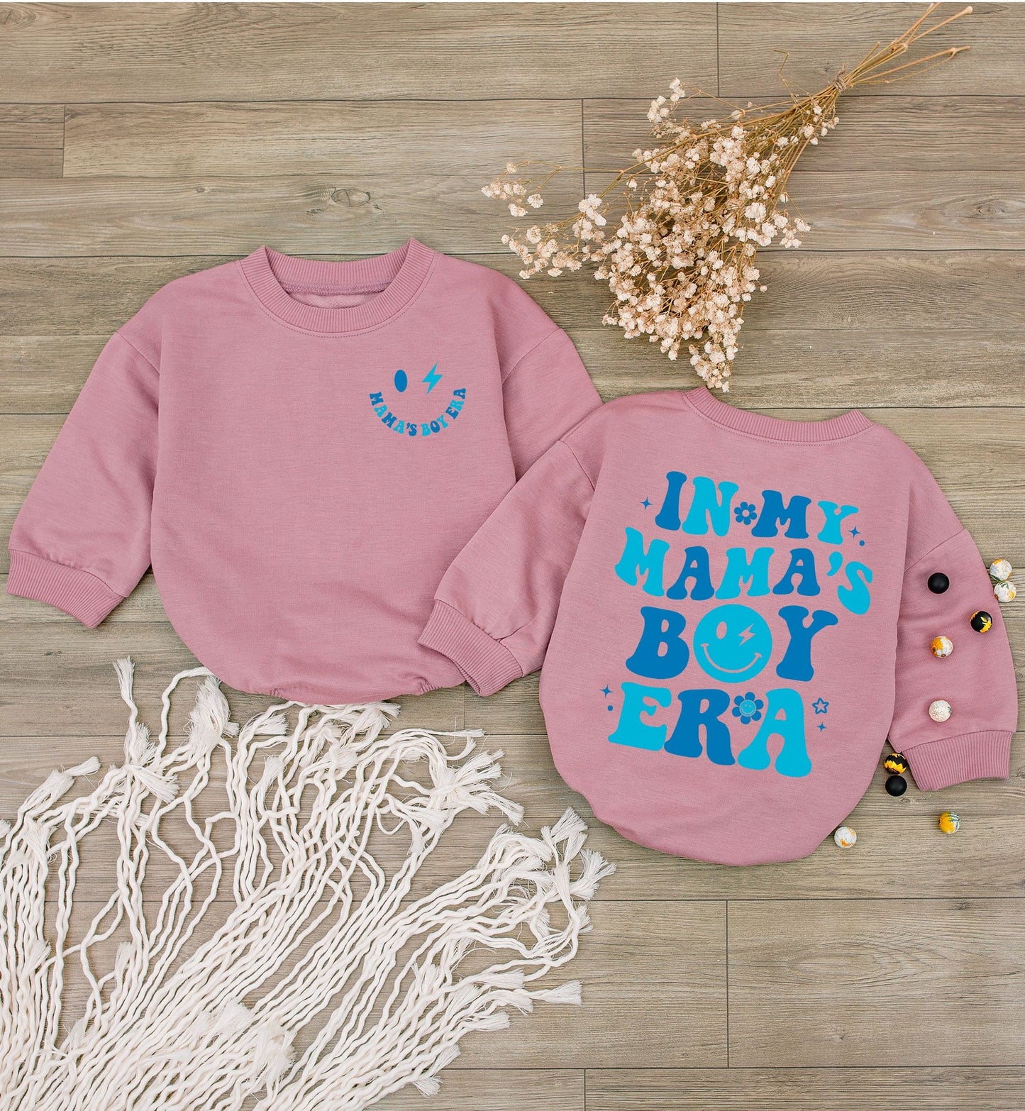 In My Mama's Boy Era Baby Romper Newborn Bodysuit, Matching Family Gift, Pregnancy Announcement Outfit, Baby Shower Gift, First Birthday