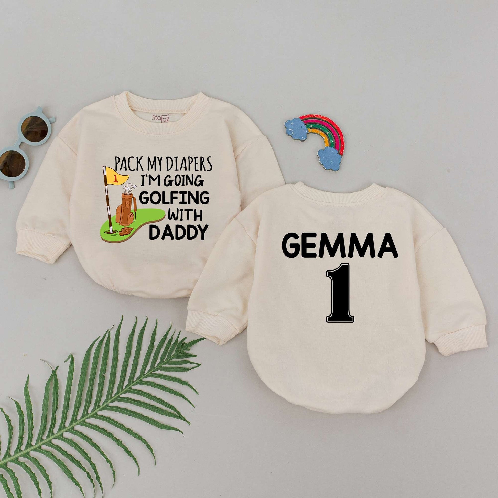 Daddy's Golf Buddy Romper - Perfect Baby Gift for Father's Day
