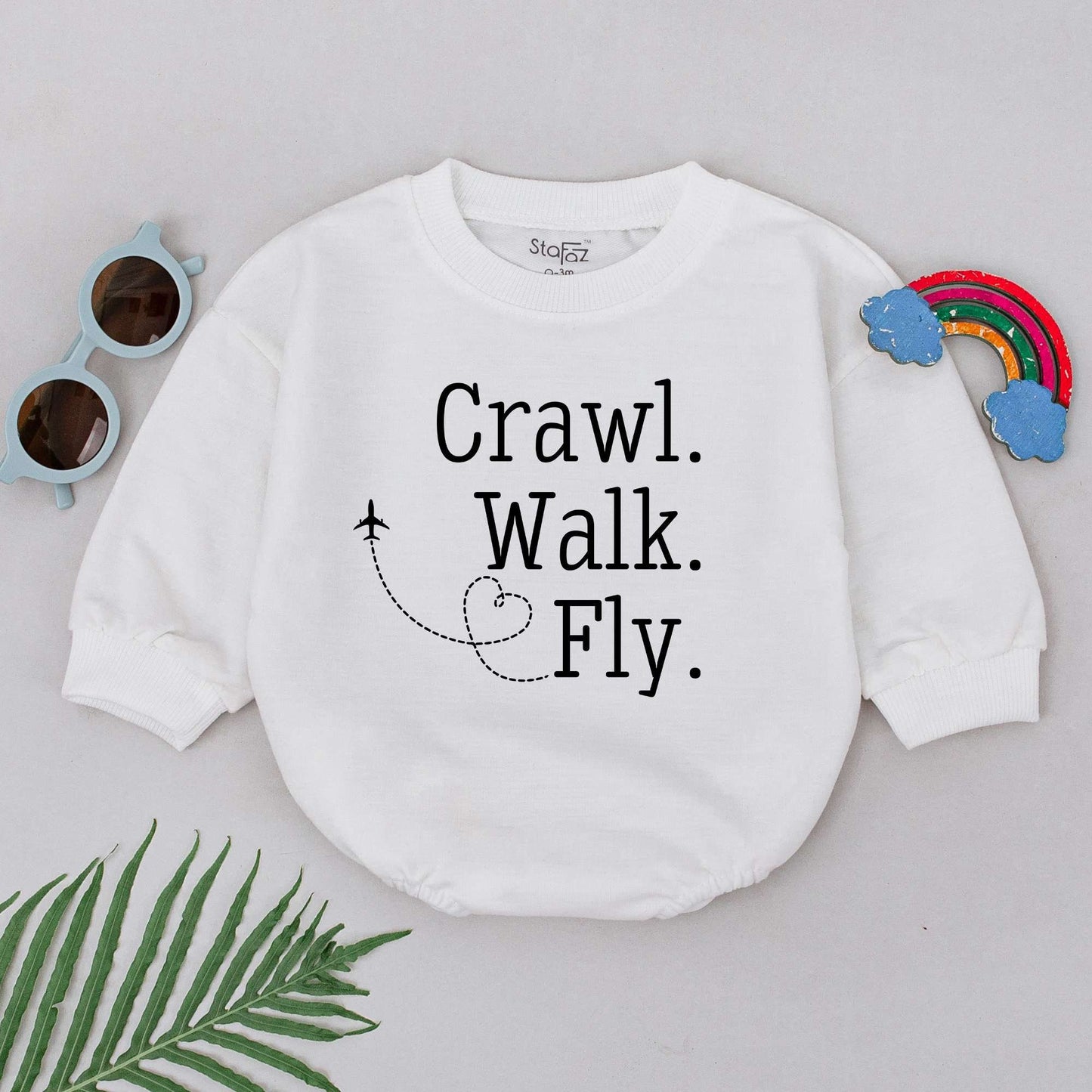 Airplane-Themed Baby Romper Set: Perfect for Baby Showers & Travel