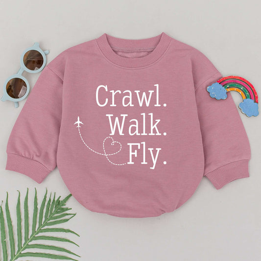 Future Aviator Baby Romper Set Flight Buddy Co-Pilot Bodysuit Cute Airplane Outfits Travel Gift Crawl Walk Fly Newborn Shower Gift Comfortable Cotton 137