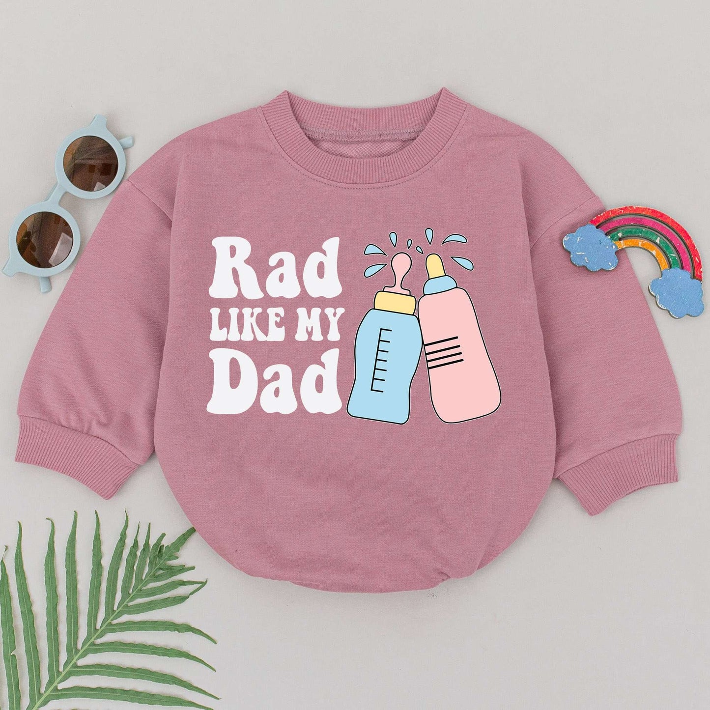 Dad and Baby Matching Romper: Perfect Father’s Day or Baby Shower Gift