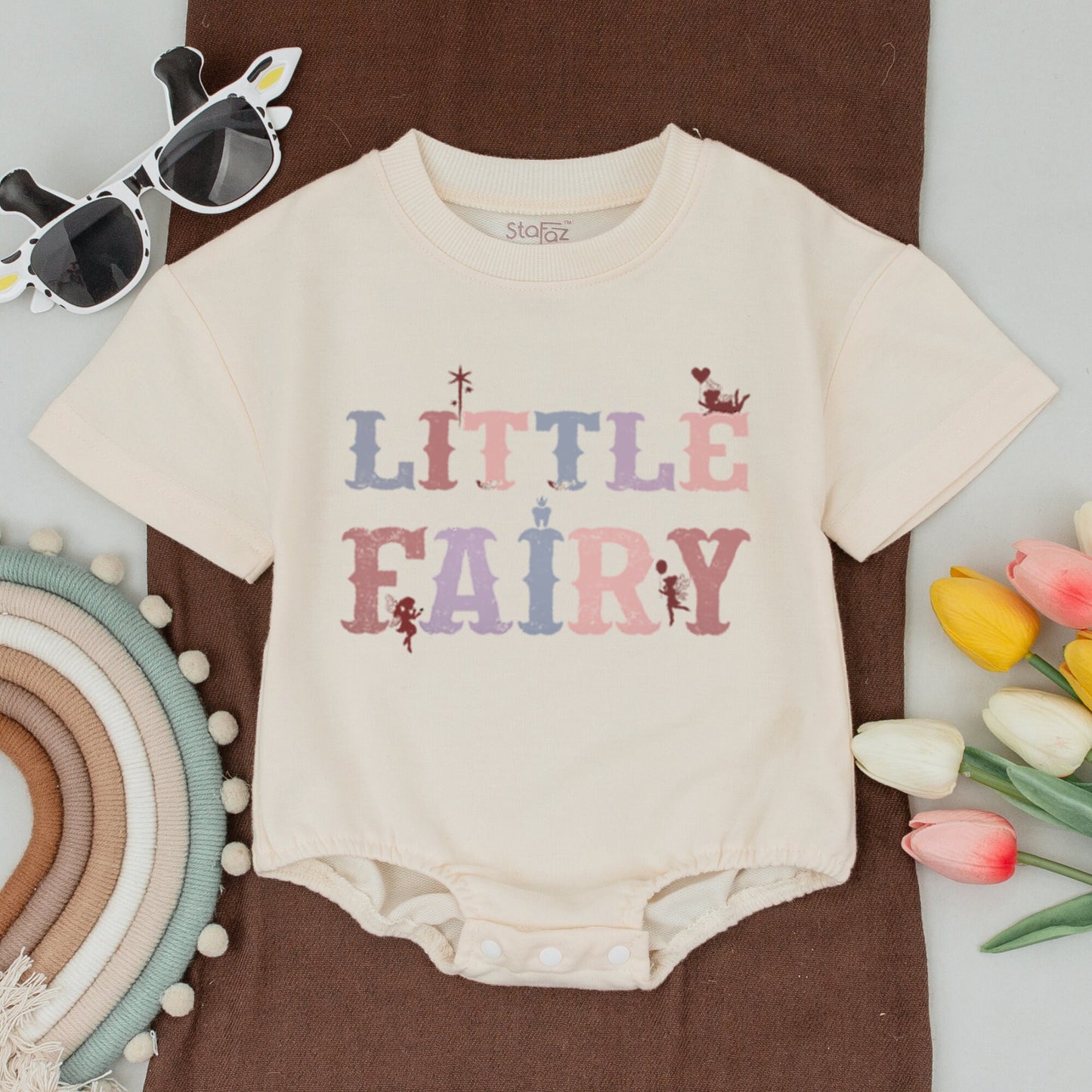 Fairy Mommy and Me Birthday Shirts Family Matching Outfits whimsical Mama Daddy Sister Little Fairy Bodysuit vintage-inspired magical floral