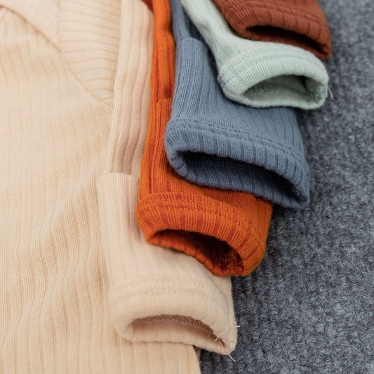 Cute Little Pumpkin Outline Bodysuit Hat Set Baby Shower Gift Newborn Coming Home Long Sleeve Fall Outfit