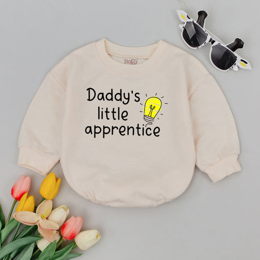 Baby Romper: Future Electrician Daddy's Apprentice Bodysuit Gift