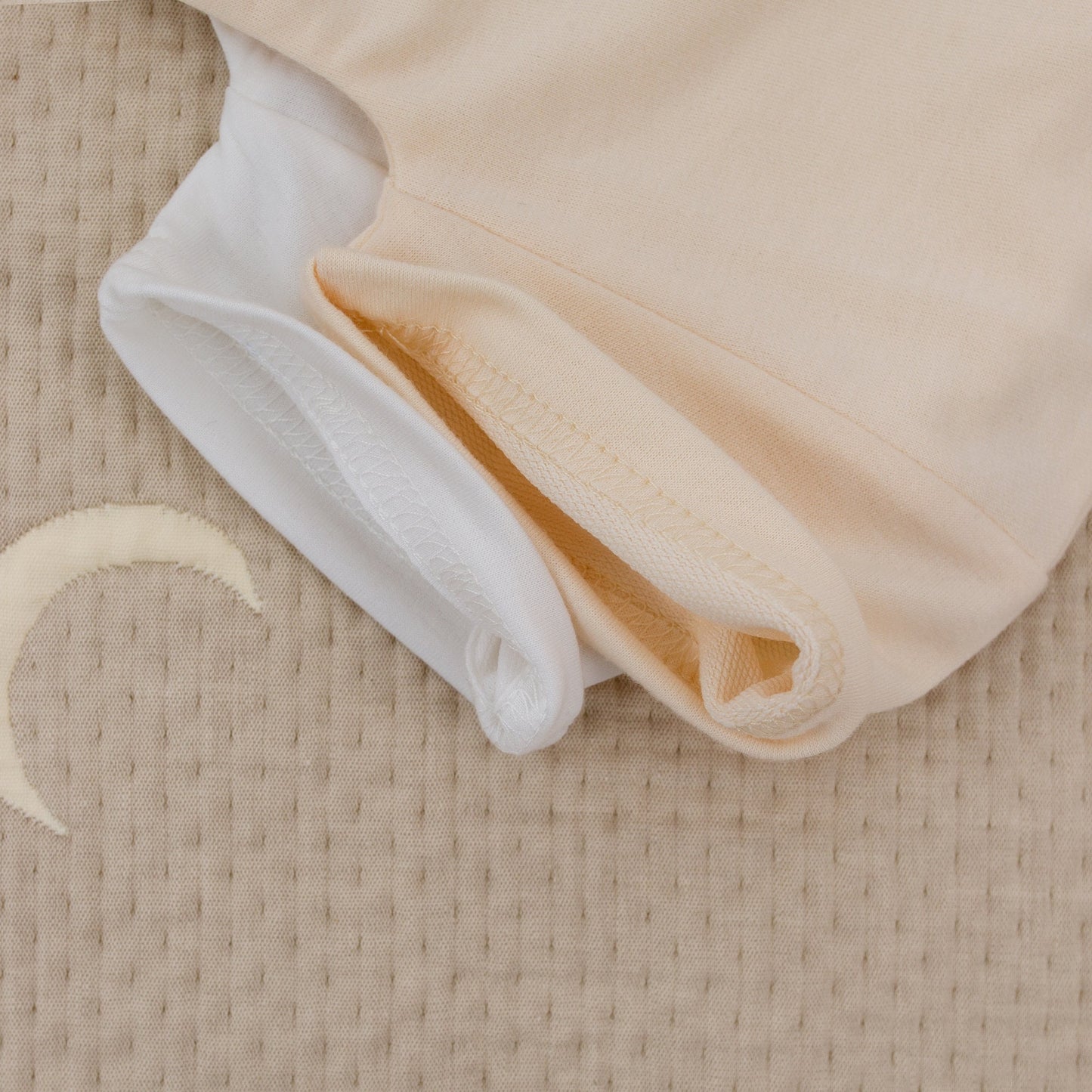 Little Dumpling Baby Romper Cute Dimsum Outfit Newborn Gift Smiling Peach & White Dumpling Graphic Cursive 'Little Dumpling' Playful Baby Shower