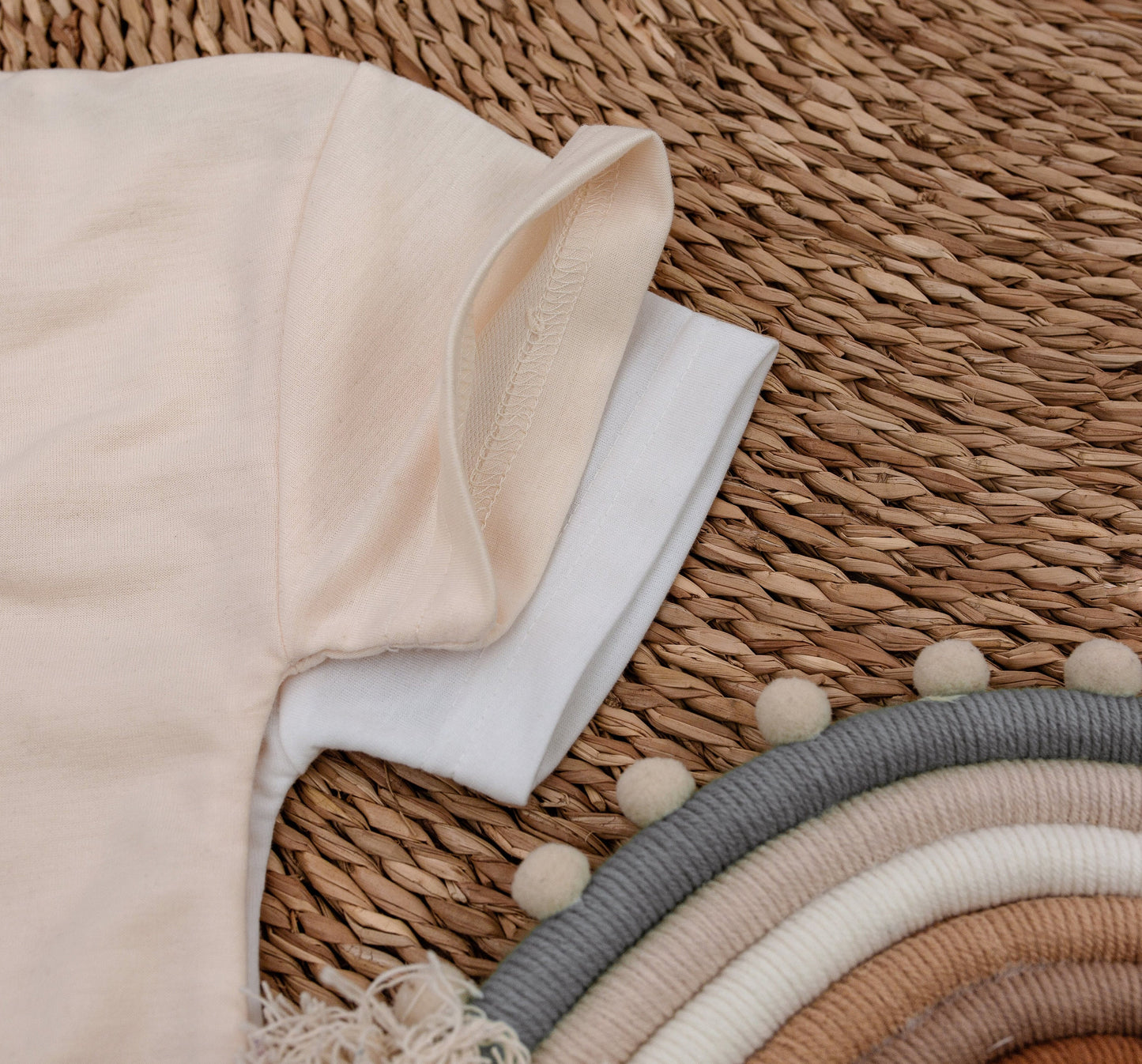 Dada's Coffee Date Baby Bubble Romper Light Mauve Newborn Outfit Cute Coffee Bean Design Comfortable Cotton Baby Bodysuit