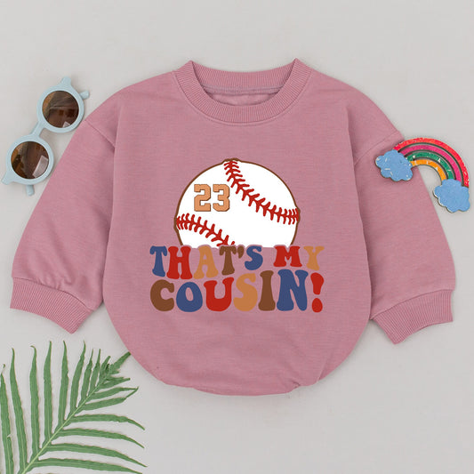 Customizable Retro Baseball Romper – Perfect for Gameday Season