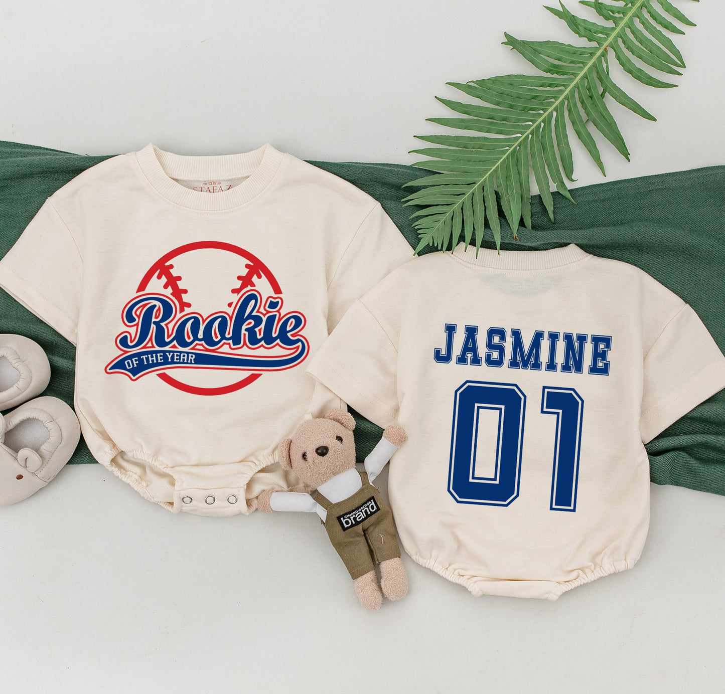 Rookie of the Year Baseball Birthday Shirt Red Blue First Birthday Boy Mama of the Year Matching Family Baseball Party Outfit