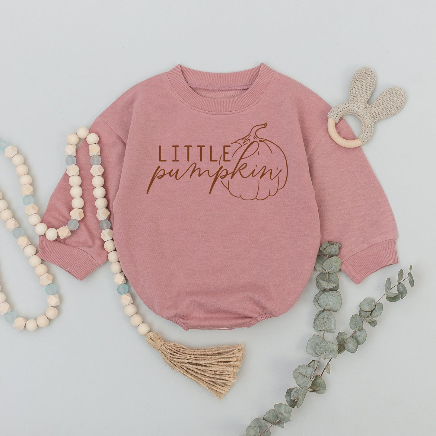 Adorable Pumpkin Baby Romper, Unisex Fall Outfit, Halloween Costume