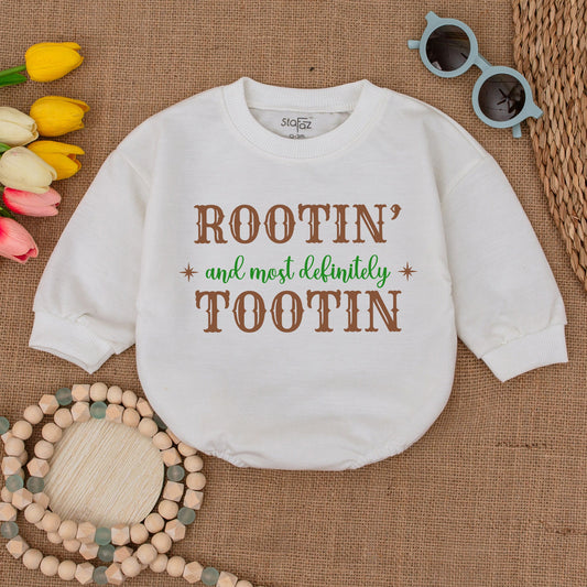 Rootin Tootin Western Baby Bubble Romper - Gender Neutral Bodysuit