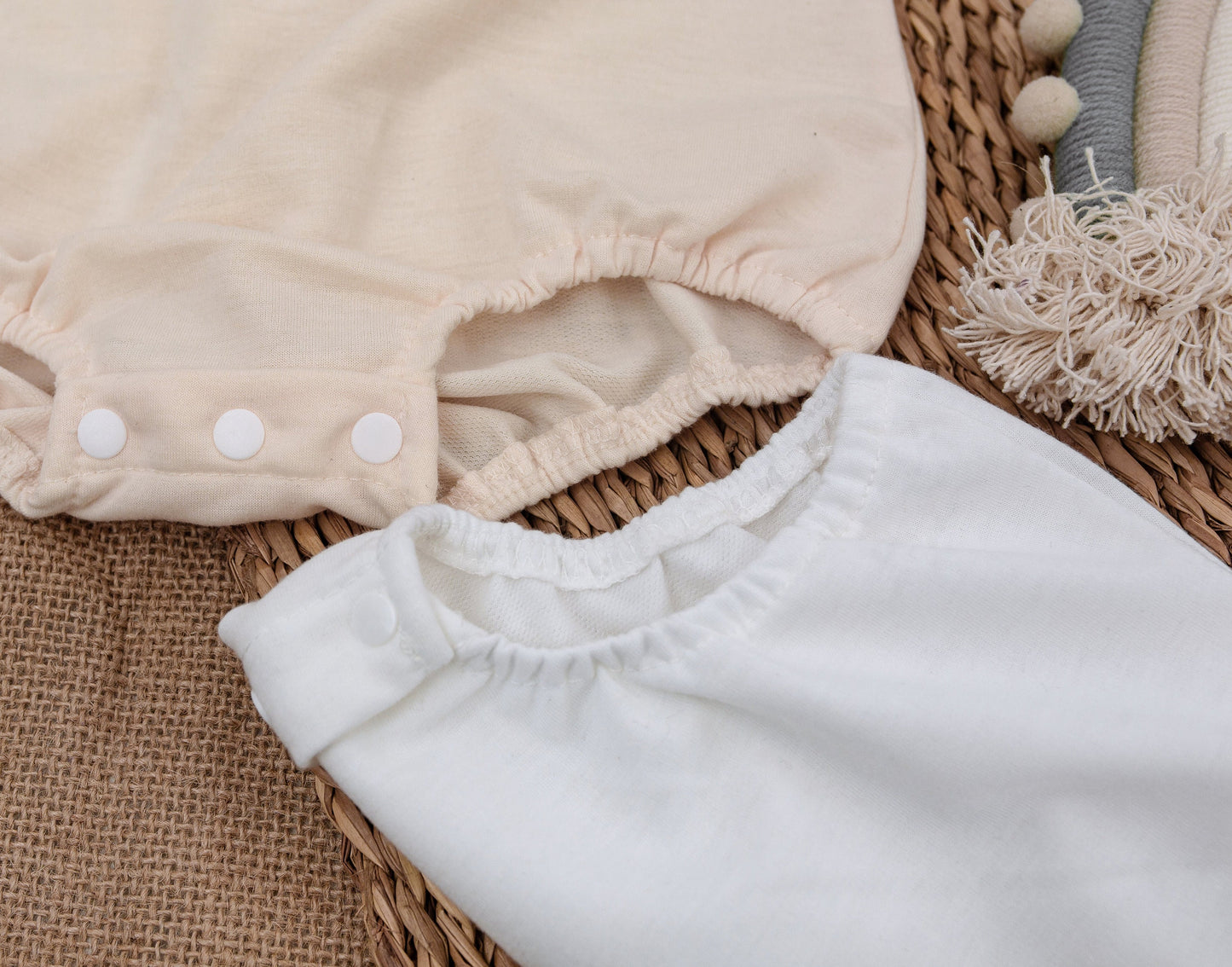 Dada's Coffee Date Baby Bubble Romper Light Mauve Newborn Outfit Cute Coffee Bean Design Comfortable Cotton Baby Bodysuit