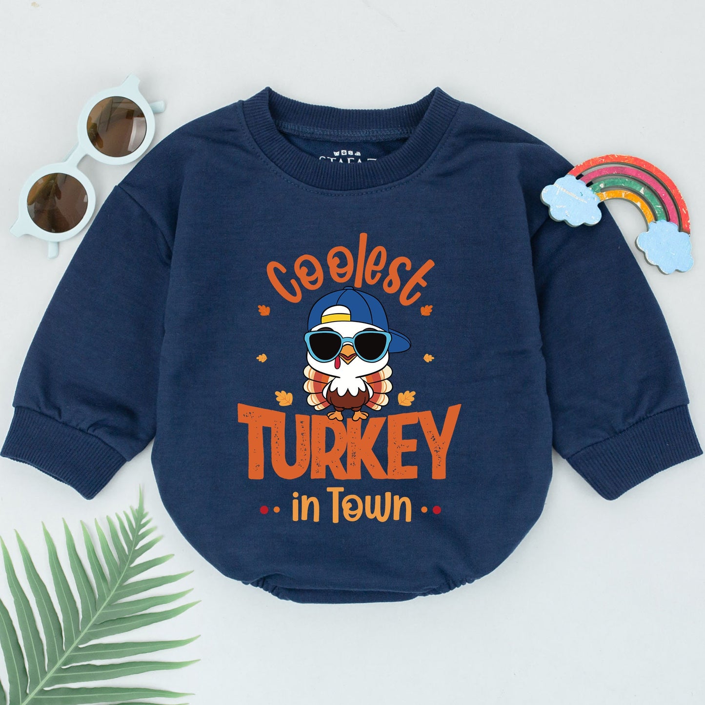 Little Turkey Thanksgiving Romper: Baby Outfit for Festive Fun