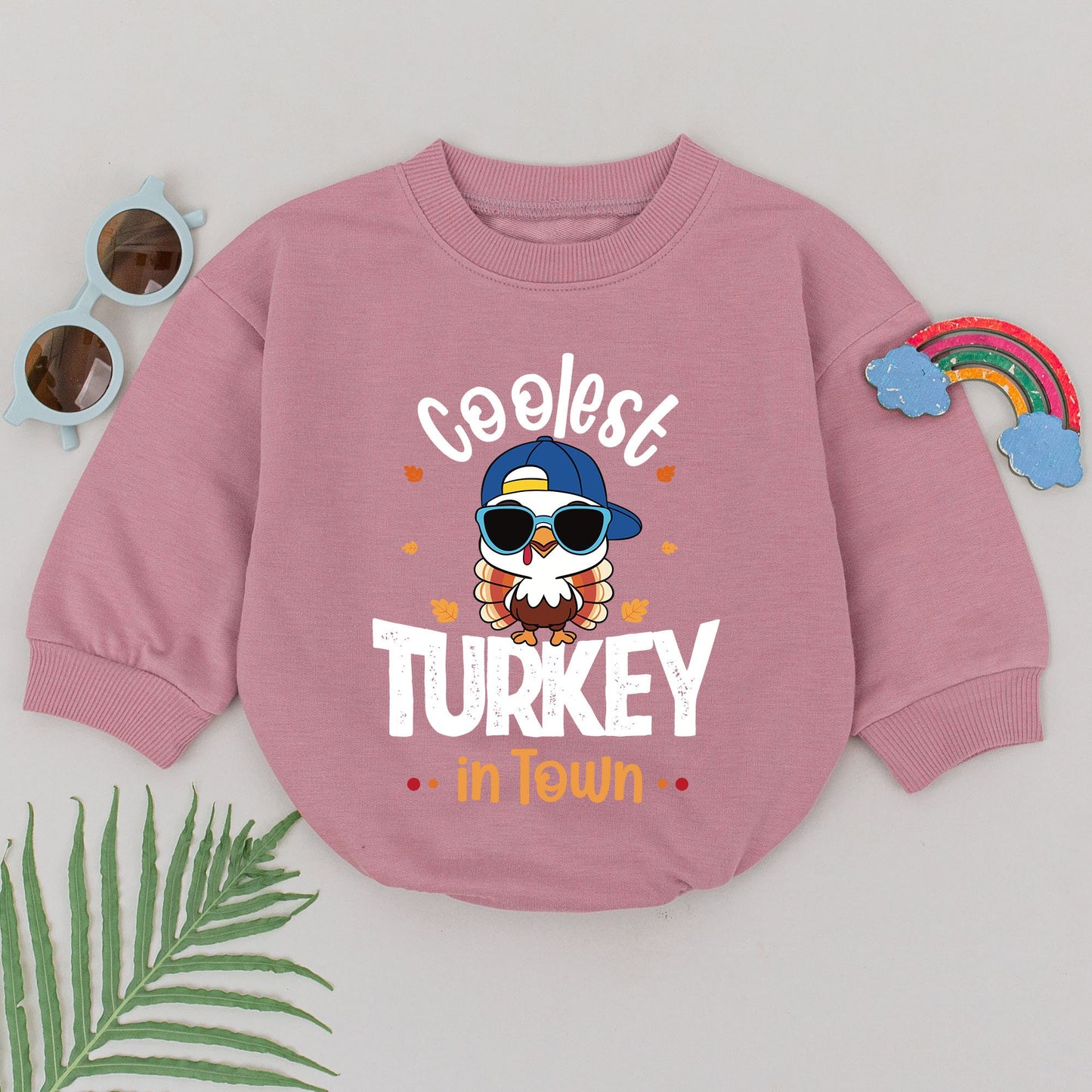 Little Turkey Thanksgiving Romper: Baby Outfit for Festive Fun