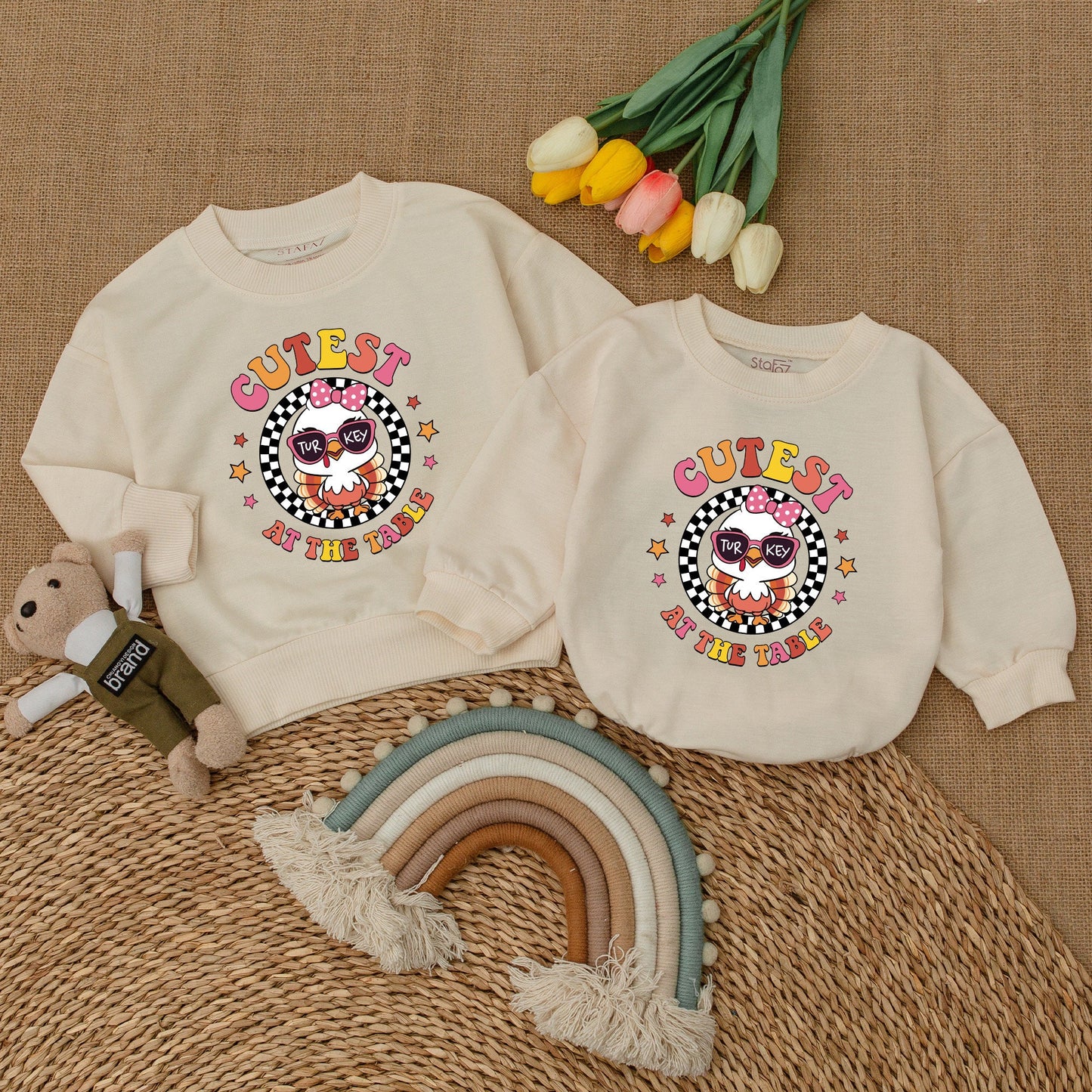 Thanksgiving Romper: Cute Turkey Shirt for Toddlers and Babies