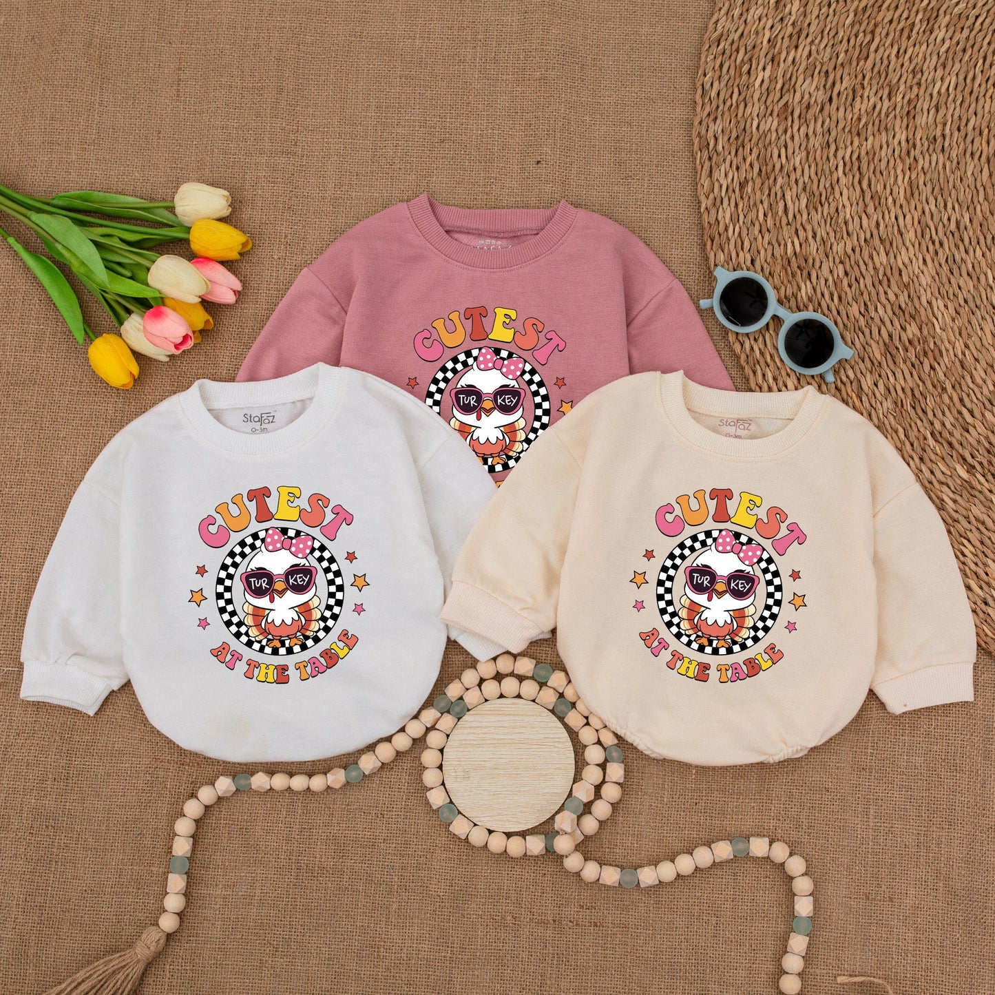 Thanksgiving Romper: Cute Turkey Shirt for Toddlers and Babies