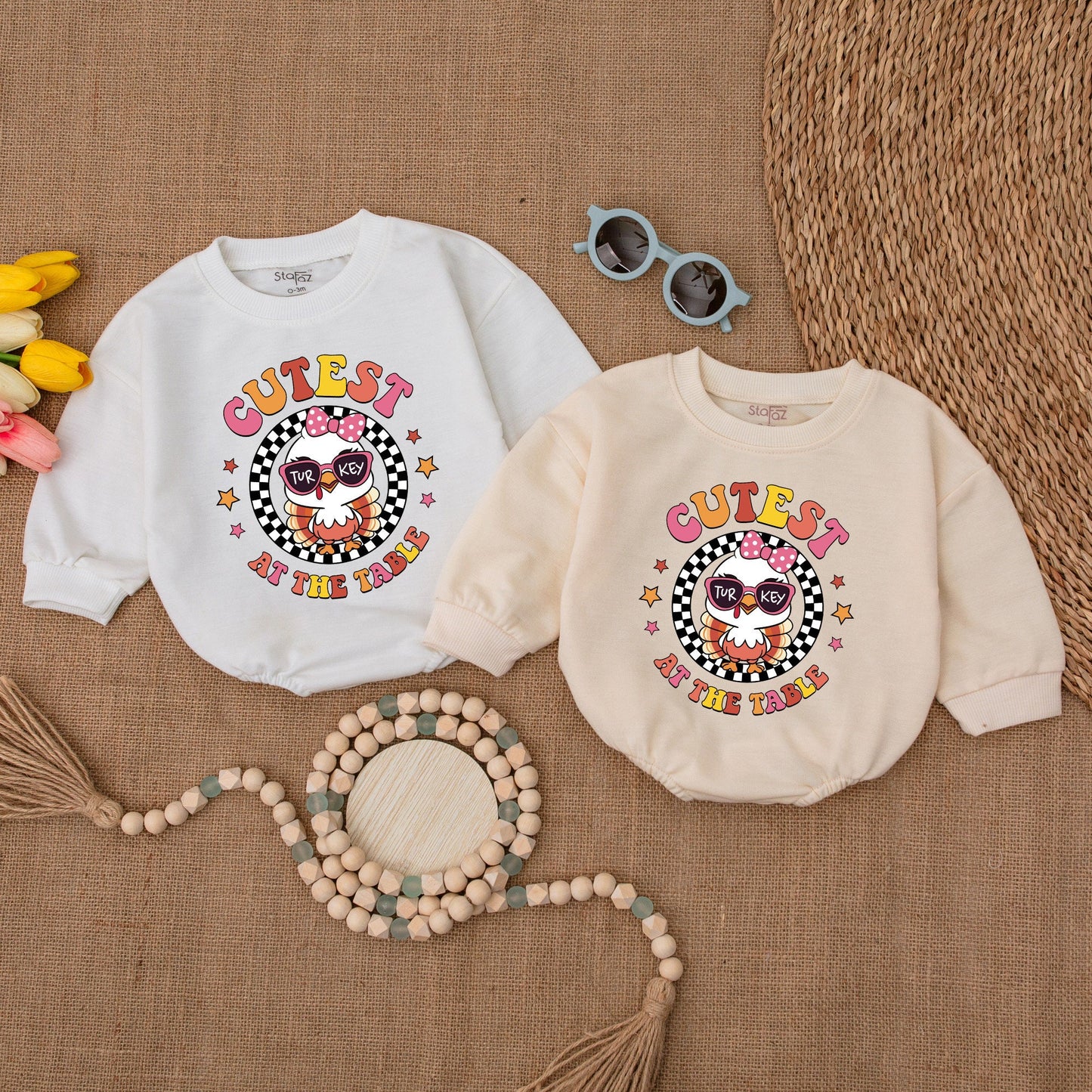 Thanksgiving Romper: Cute Turkey Shirt for Toddlers and Babies