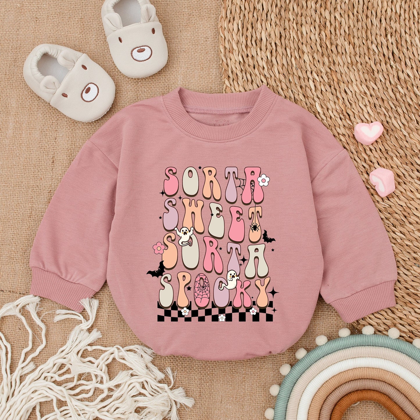 Sweet Spooky Baby Romper - First Halloween Outfit for Boys or Girls