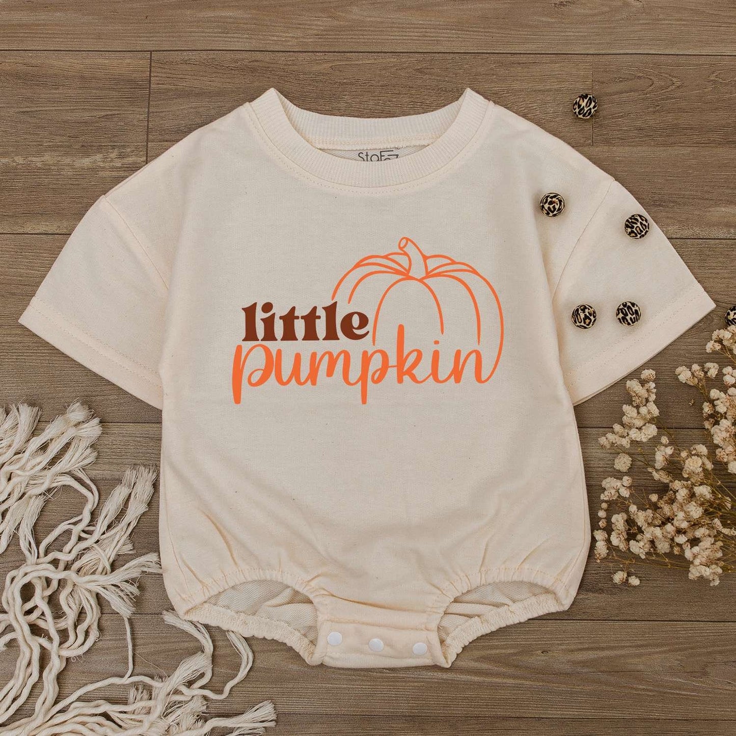 Retro Pumpkin Bodysuit & Romper – Mommy & Me Fall Outfits