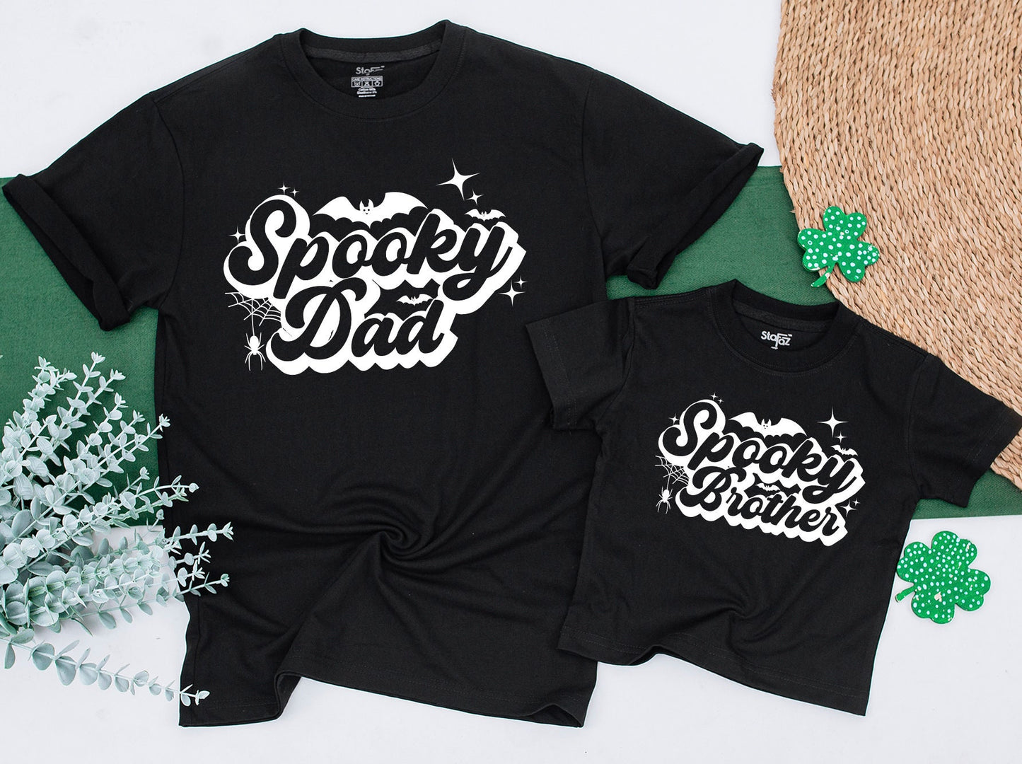 Spooky Pumpkin 1st Birthday Outfit - Halloween Family Sweater Set