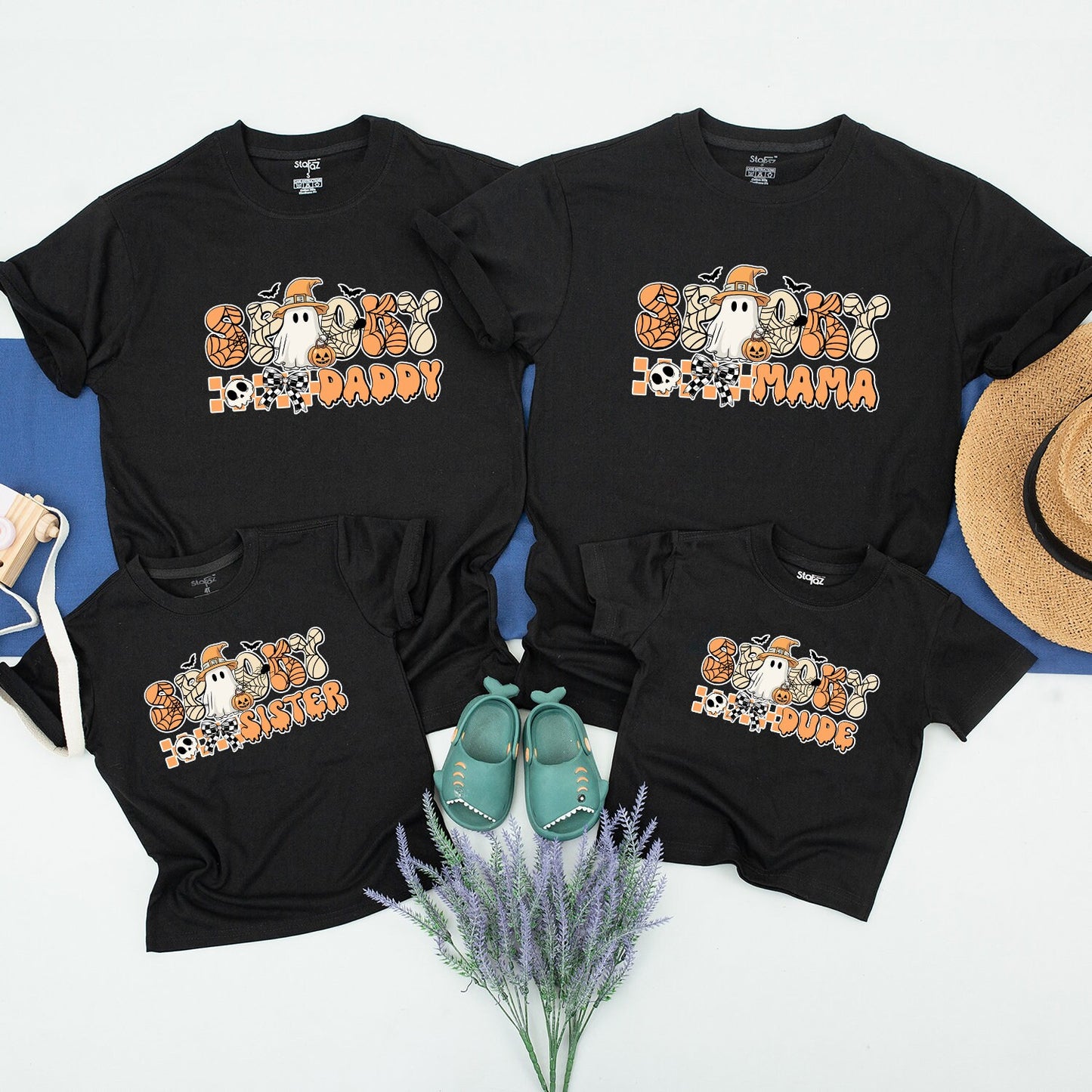 Halloween Family Matching Shirts - Spooky 1st Birthday Outfit