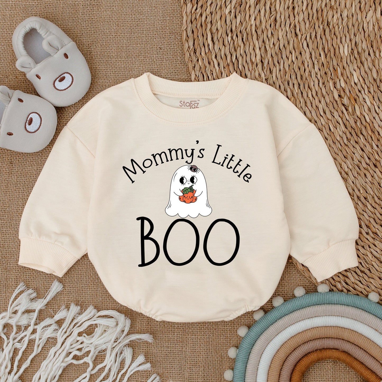 Little Boo Halloween Romper – Spooky Baby Bodysuit & Costume