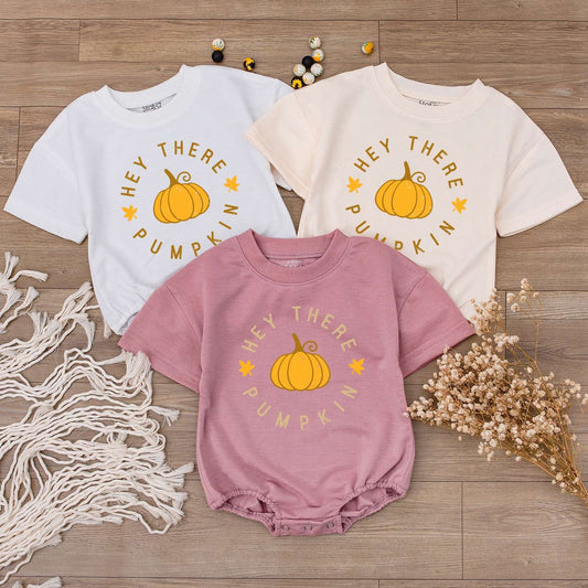 Pumpkin Baby Romper Fall Outfit | Toddler Tee | Baby Bodysuit Gift