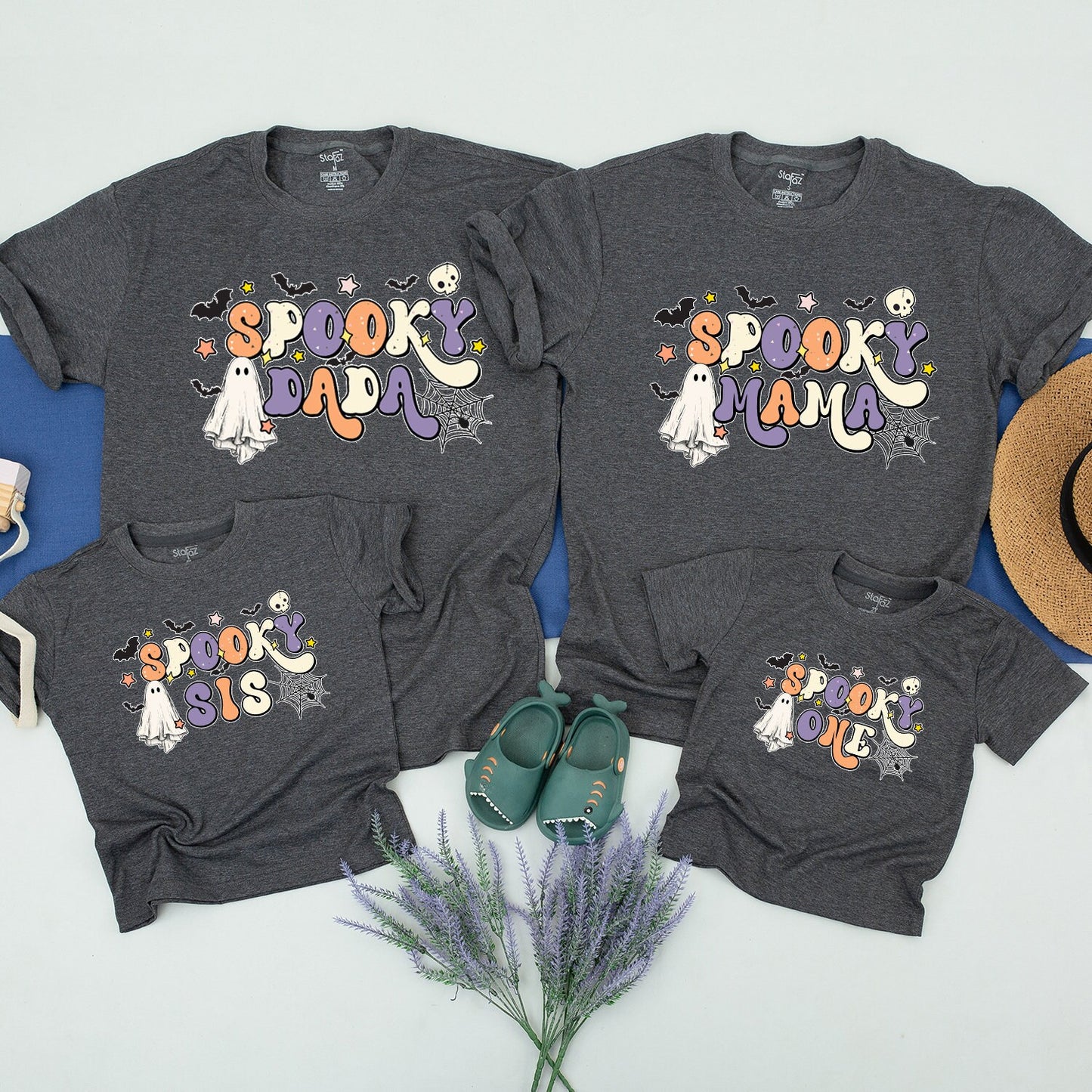 Spooky One 1st Birthday T-Shirt | Mommy & Me Halloween Family Tee