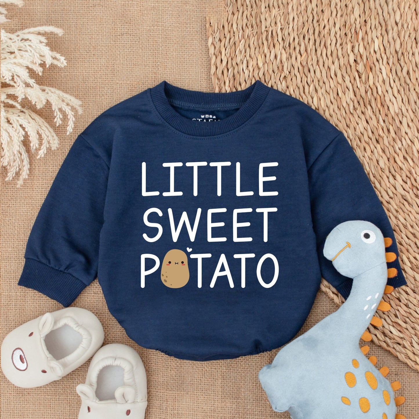 Adorable Little Spud Best Gift For Baby, Potato Baby Romper, First Thanksgiving Outfit, Baby Shower Gift Bodysuit